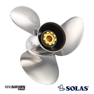 Solas - 3 blads - RVS (vaste hub) (korting) Solas - 3 blads - RVS (vaste hub) (korting)