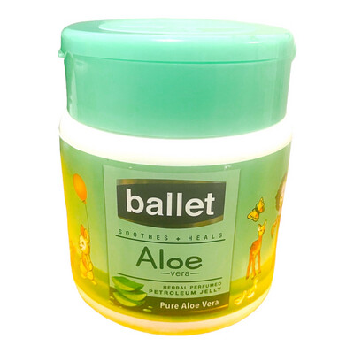 ballet SOOTHES + HEALS Aloe-Vera- Herbal Perfumed Petroleum Jelly                                                         Sizes: 250g