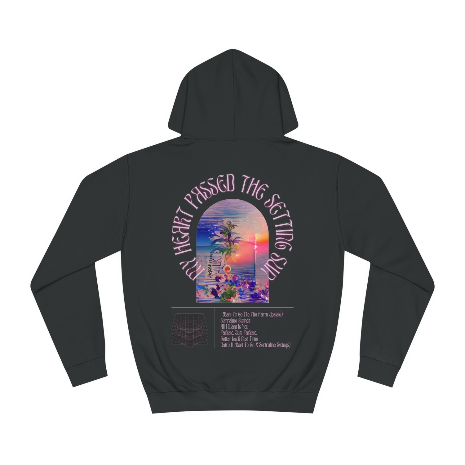 &quot;My Heart Passed The Setting Sun&quot; Hoodie