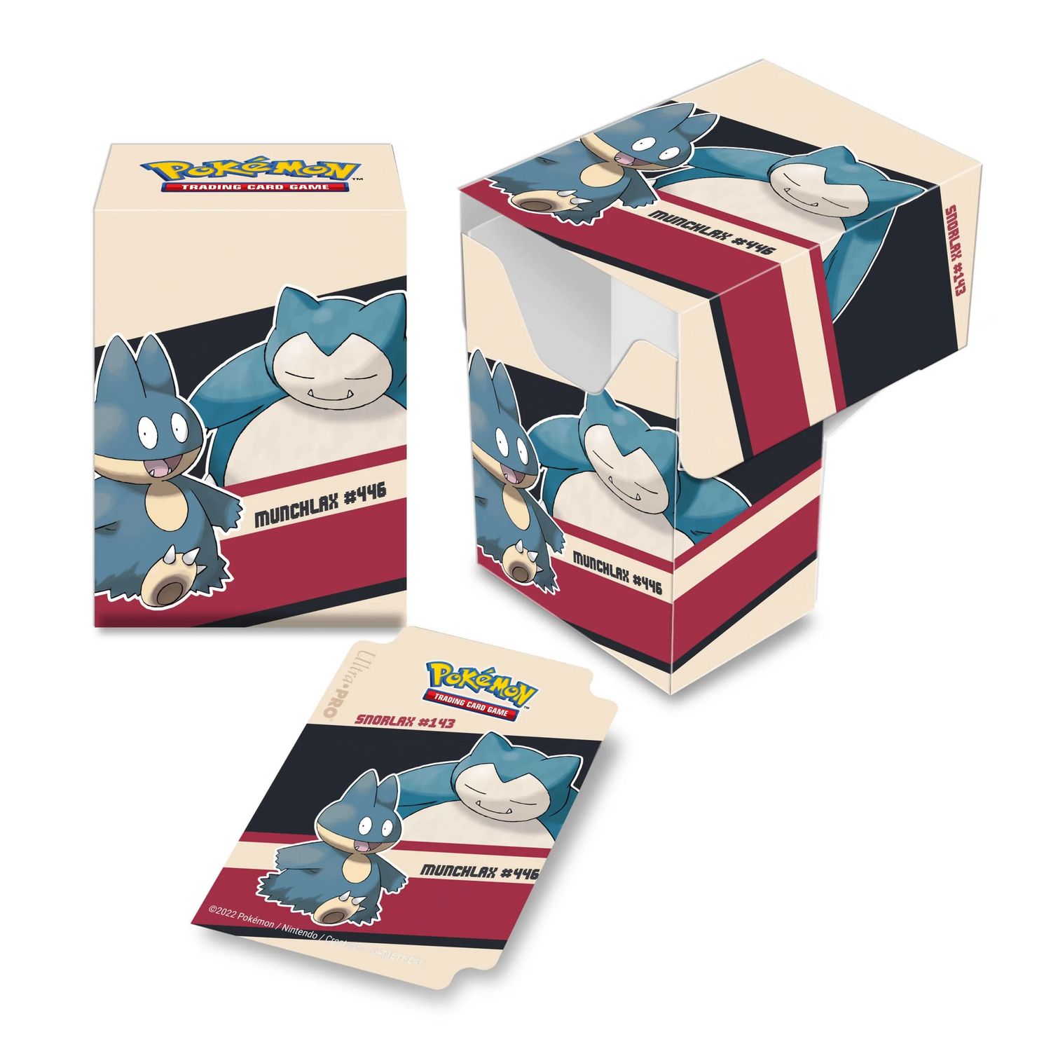 Pokémon - Ultra Pro - Deck Box - Ronflex et Goinfrex