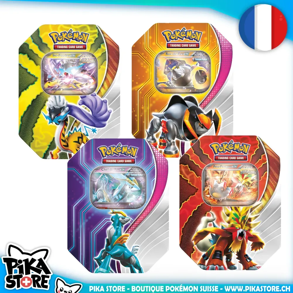 Pokémon (FR) - Pokébox Fall EX Tin 2024 (set de 4)