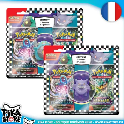 Pokémon (FR) - Rentrée des classes - Gomme + 2 boosters 2024 (set de 2)