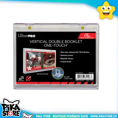 Ultra Pro - Vertical Booklet Card Holder - UV ONE-TOUCH 175pt