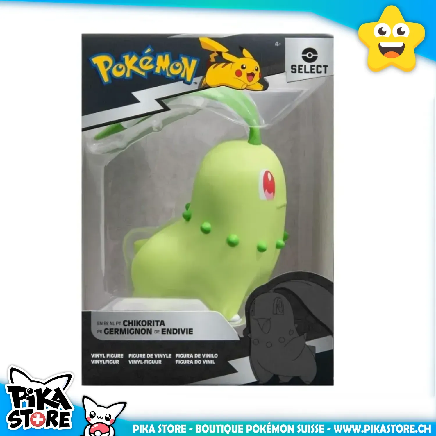 Pokémon - Figurine Select Germignon (10cm)