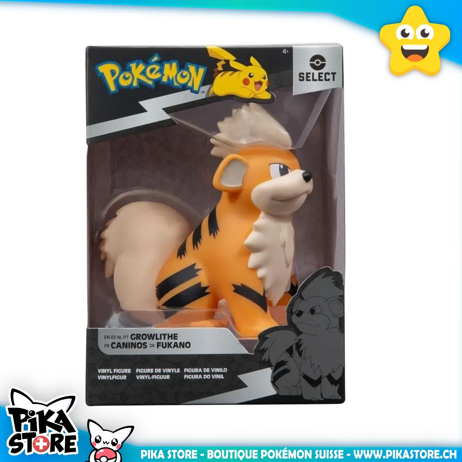 Pokémon - Figurine Select Caninos (10cm)