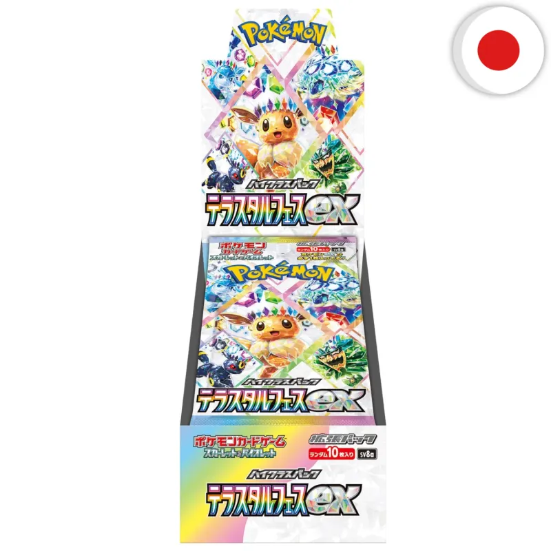 Pokémon (JPN) - Display 10 boosters - SV8a Terastal Festival EX