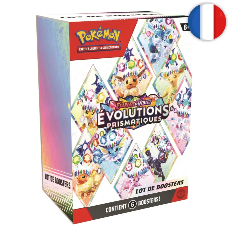 Pokémon (FR) - Bundle de 6 boosters - EV08.5 Évolutions Prismatiques