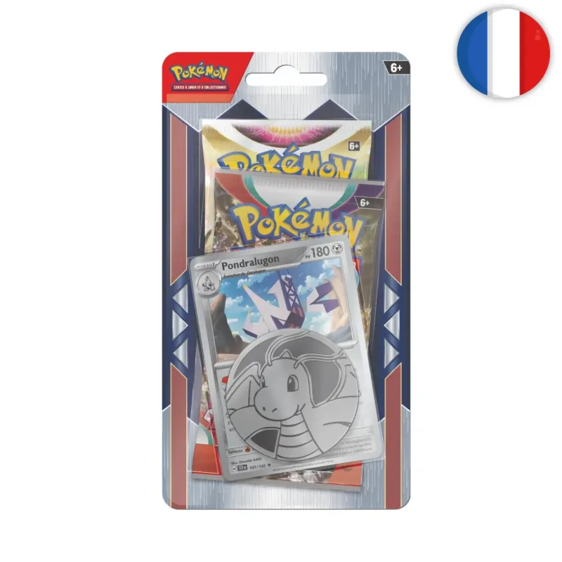 Pokémon (FR) - Pack 2 Boosters (Écarlate et Violet + Astres Radieux) - Pondralugon