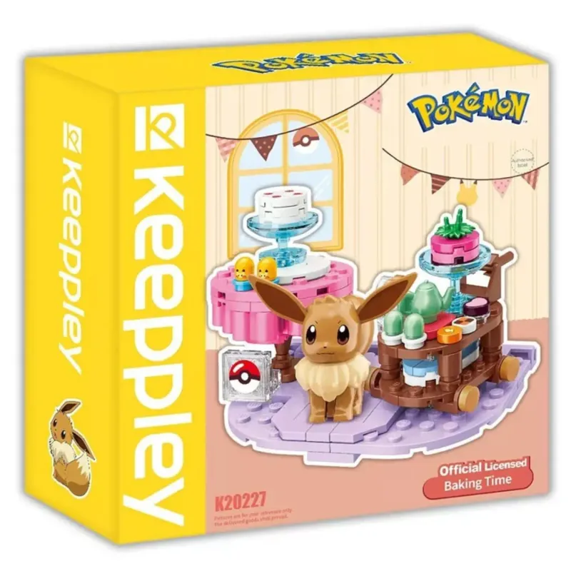 Pokémon - Keeppley Block - 17938 Évoli Sweet Moment