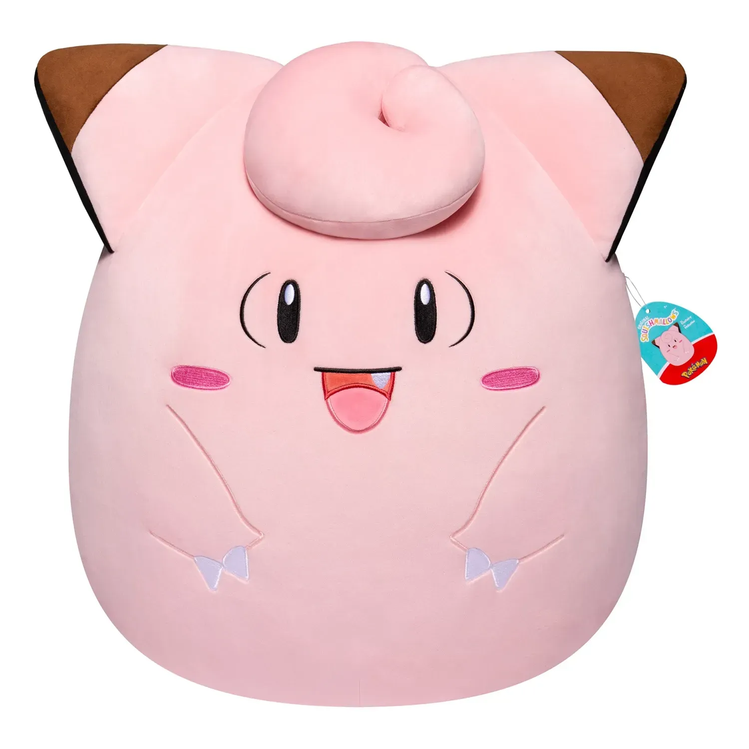 Pokémon - Peluche Squishmallows - Mélofée (35cm)