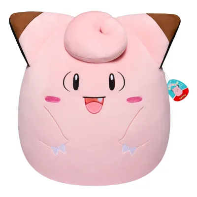 Pokémon - Peluche Squishmallows - Mélofée (35cm)