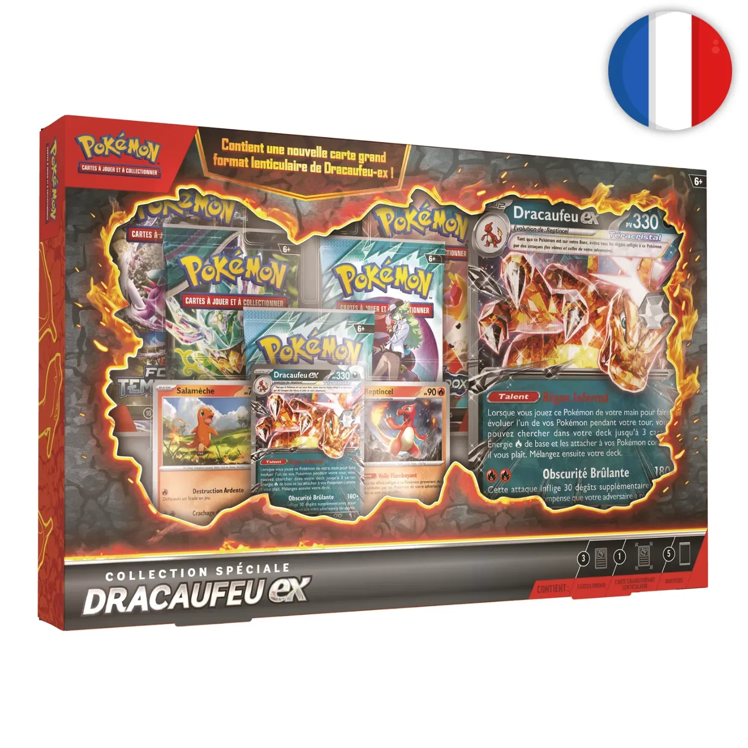 Pokémon (FR) - Coffret Collection spéciale Dracaufeu EX