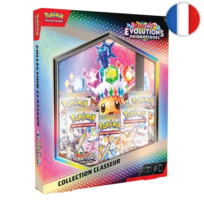 Pokémon (FR) - Coffret Collection Classeur - EV08.5 Évolutions Prismatiques