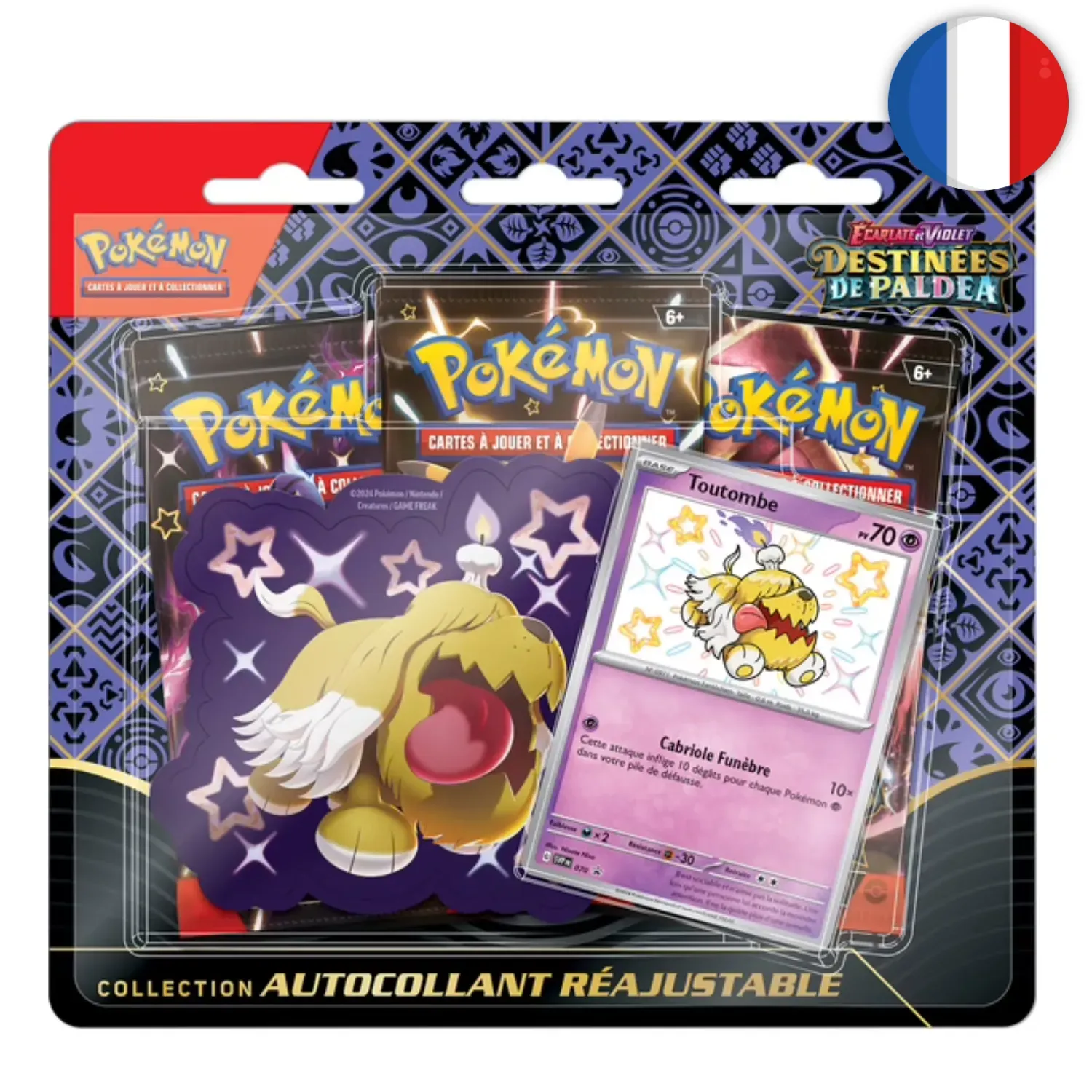 Pokémon (FR) - Collection Autocollant réajustable - EV04.5 Destinées de Paldea