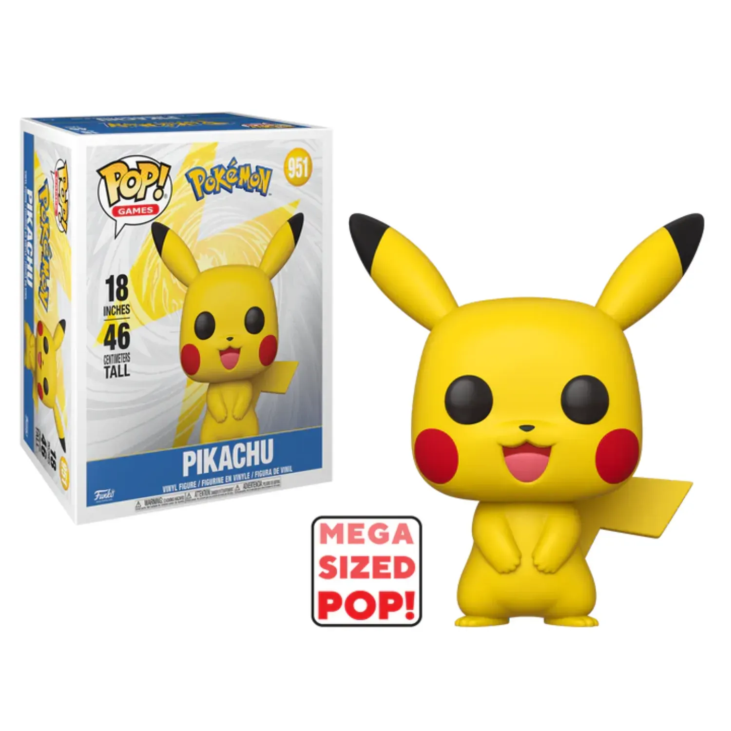 Pokémon - Funko POP Mega N° 951 - Pikachu