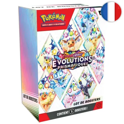 Pokémon (FR) - Bundle 6 boosters - EV08.5 Évolutions Prismatiques