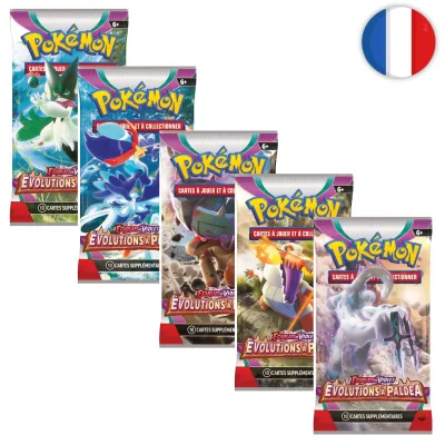 Pokémon (FR) - ART SET (5 boosters) - EV02 Évolutions à Paldea
