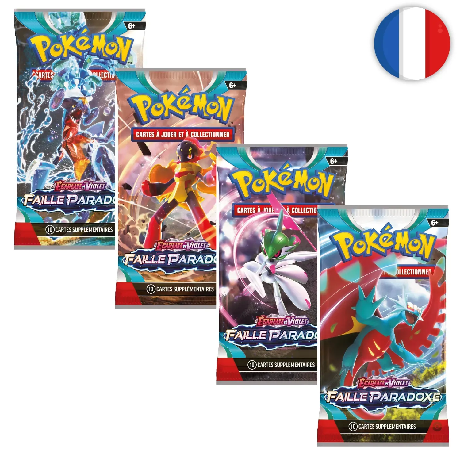Pokémon (FR) - ART SET (4 boosters) - EV04 Faille Paradoxe
