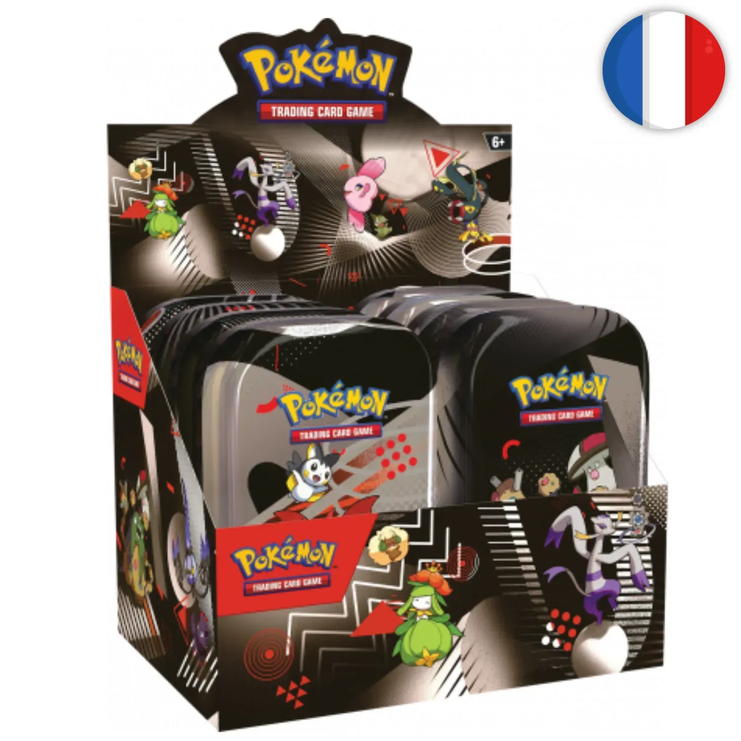 Pokémon (FR) - Unys Mini tins (set de 8) - EV10.5 Foudre Noire &amp; Flamme Blanche