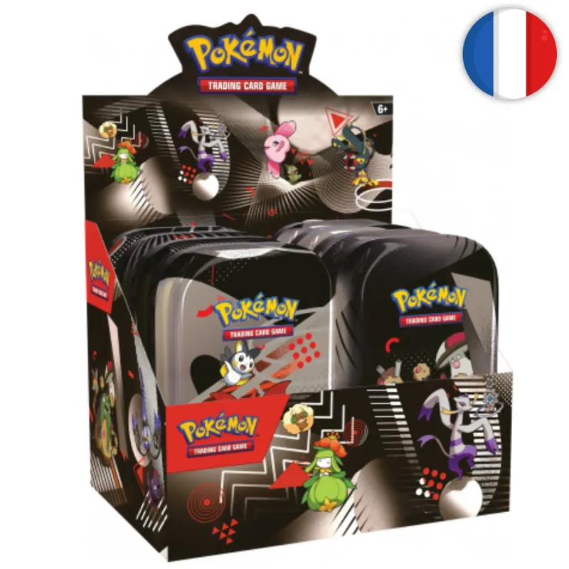 Pokémon (FR) - Unys Mini tins (set de 8) - EV10.5 Foudre Noire &amp; Flamme Blanche