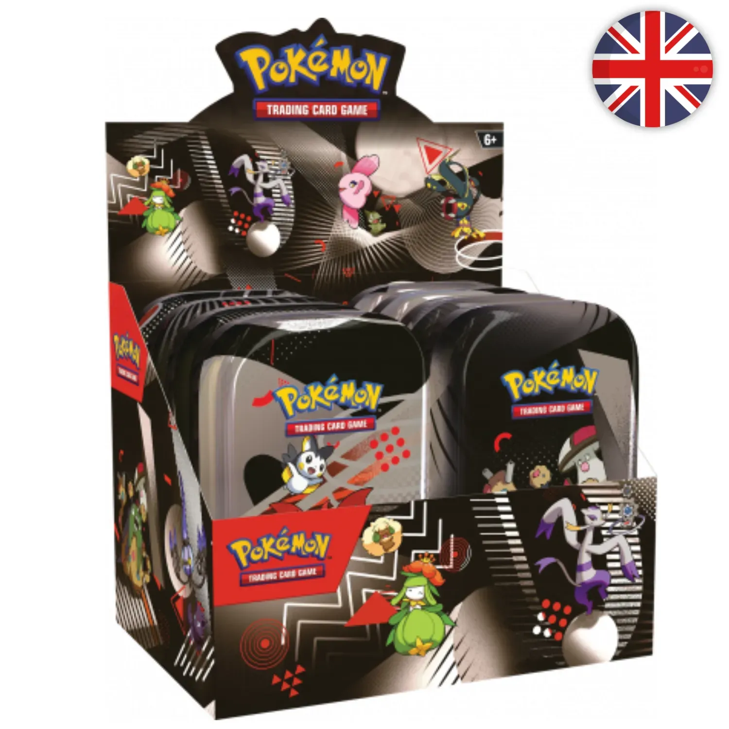Pokémon (EN) - Unys Mini tins (set de 8) - EV10.5 Foudre Noire &amp; Flamme Blanche