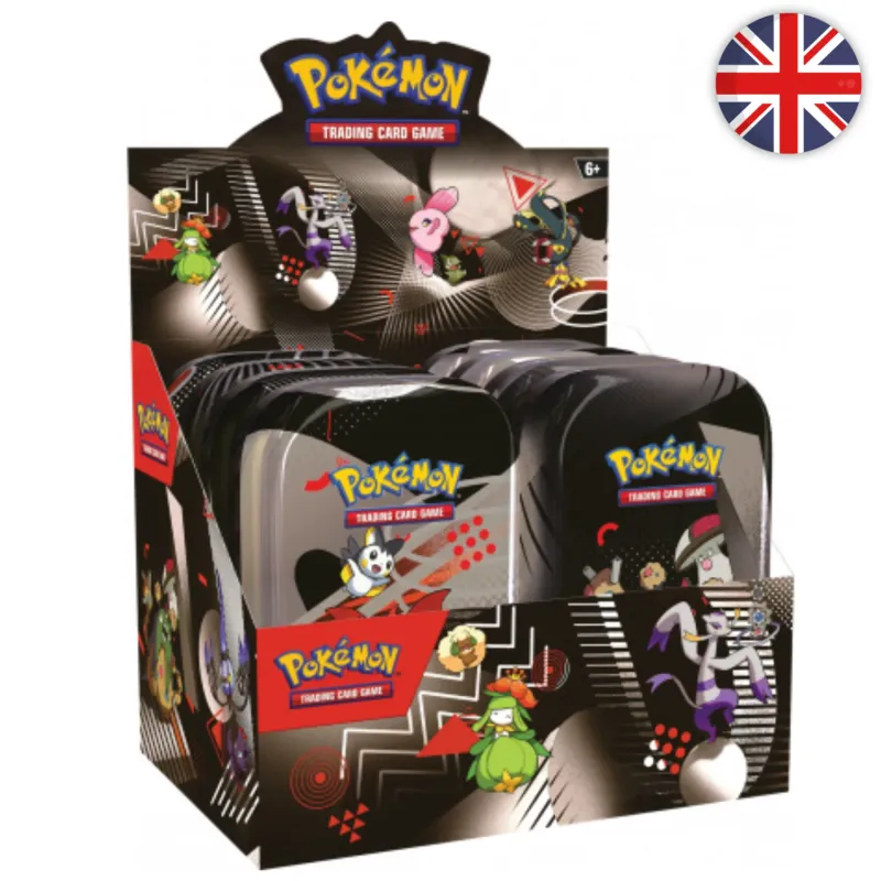 Pokémon (EN) - Unys Mini tins (set de 8) - EV10.5 Foudre Noire &amp; Flamme Blanche