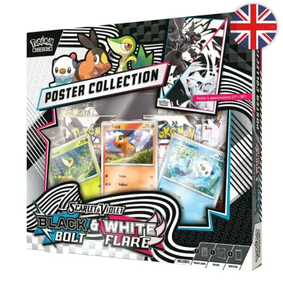 Pokémon (EN) - Unys Collection Poster - EV10.5 Foudre Noire &amp; Flamme Blanche