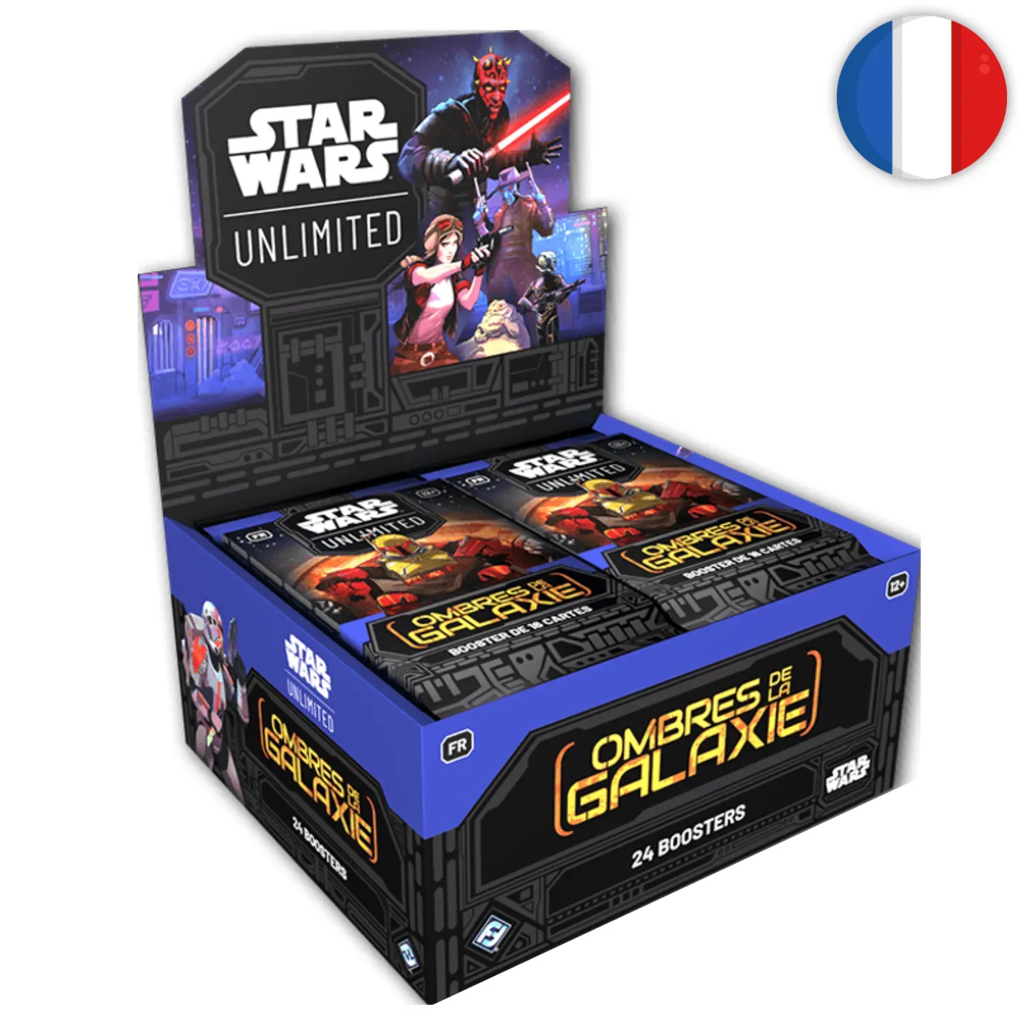 Star Wars Unlimited (FR) - Boîte de 24 boosters - Set 02 Ombres de la Galaxie