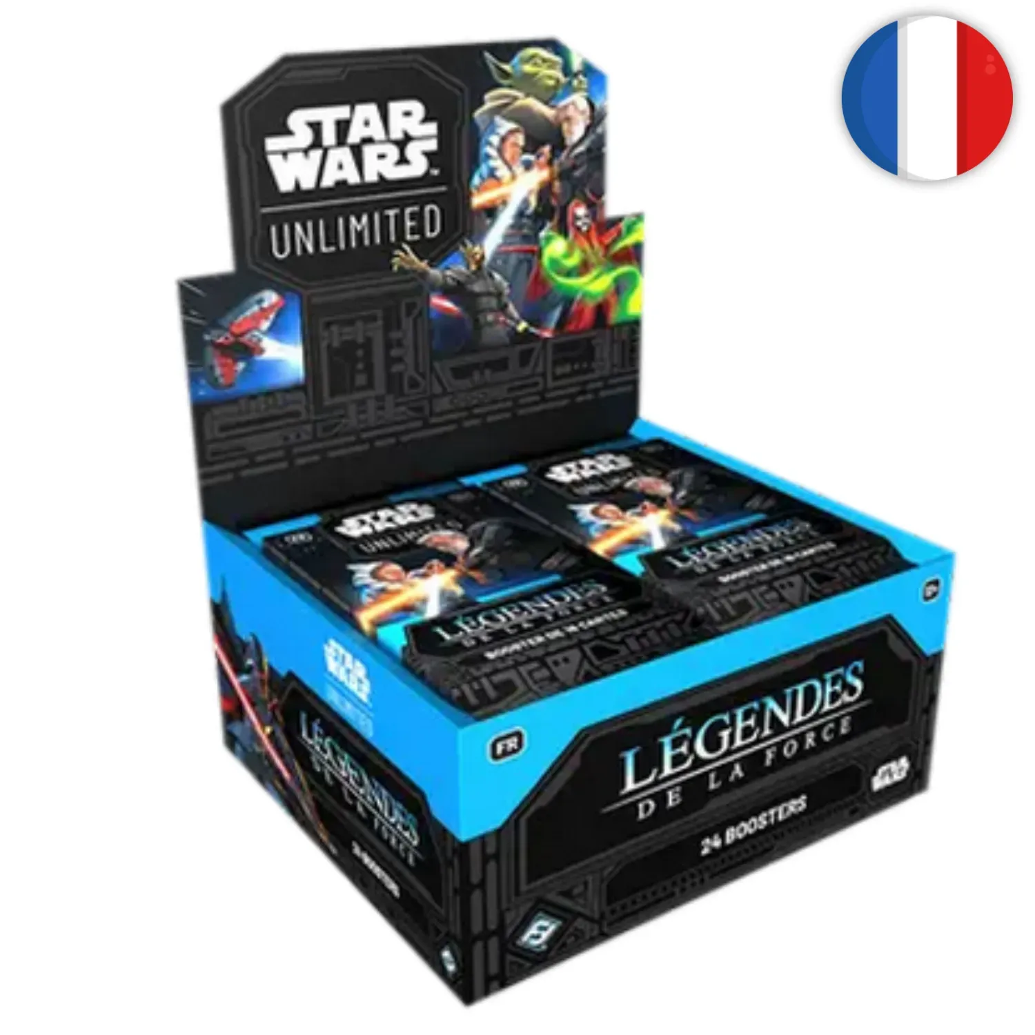 Star Wars Unlimited (FR) - Boîte de 24 boosters - Set 05 Légendes de la Force
