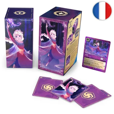 🟣[𝗣𝗥𝗘𝗖𝗢] Lorcana (FR) - Coffret cadeau Elsa - CHAP9 Fabuleux