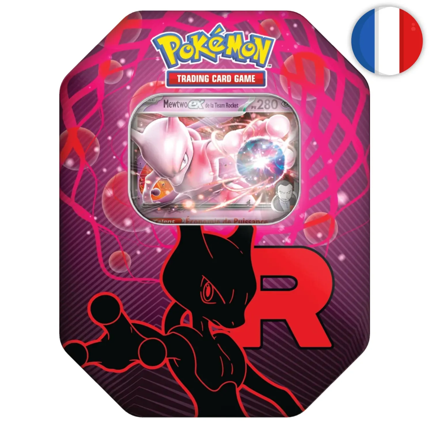 🟣[𝗣𝗥𝗘𝗖𝗢] Pokémon (FR) - Pokébox Fall EX Tin - Mewtwo