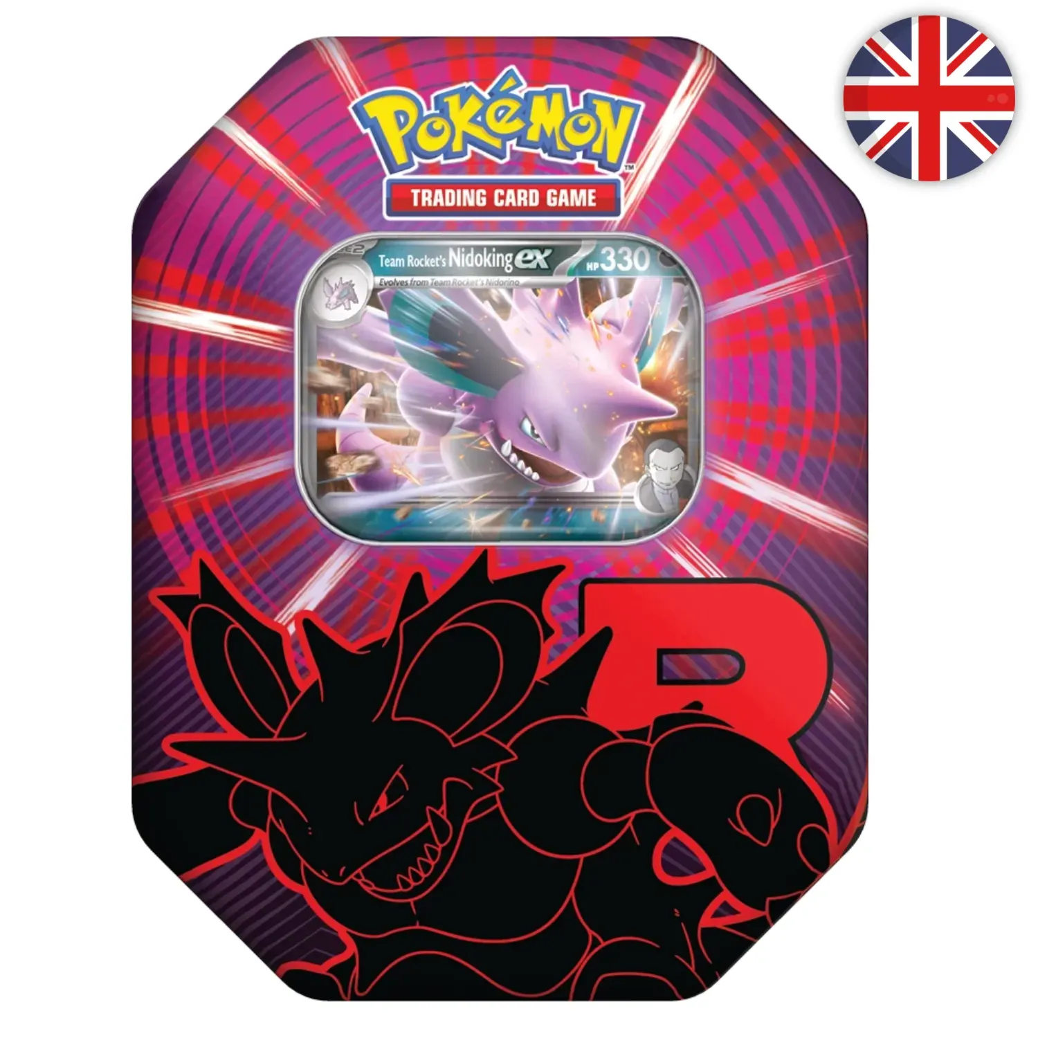 🟣[𝗣𝗥𝗘𝗖𝗢] Pokémon (EN) - Pokébox Fall EX Tin - Nidoking