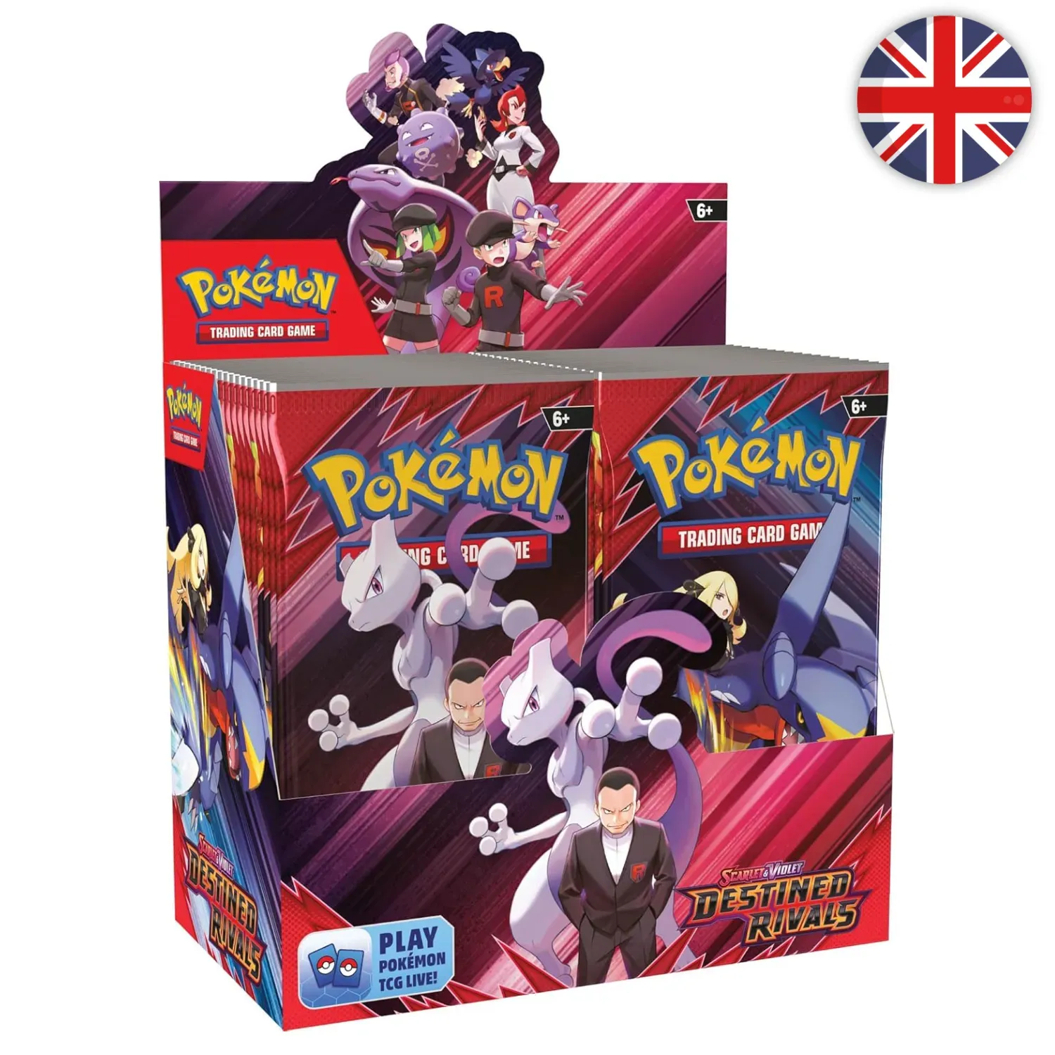 Pokémon (EN) - Display 36 boosters - EV10 Rivalités Destinées
