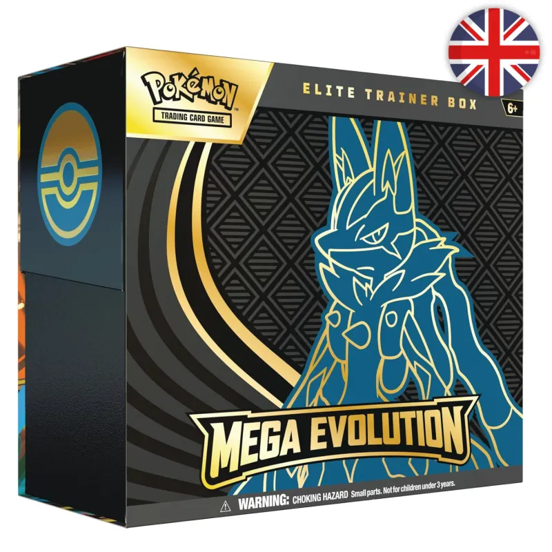 🟣[𝗣𝗥𝗘𝗖𝗢] Pokémon (EN) - ETB Coffret Dresseur d&#39;Élite (Lucario ou Gardevoir) - ME01 Méga-Évolution