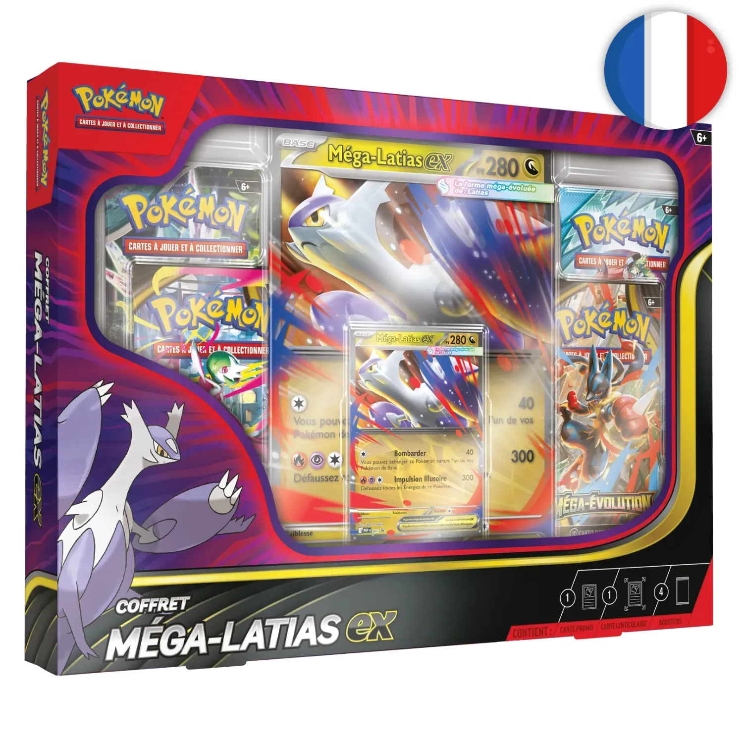 🟣[𝗣𝗥𝗘𝗖𝗢] Pokémon (FR) - Coffret Méga-Latias EX