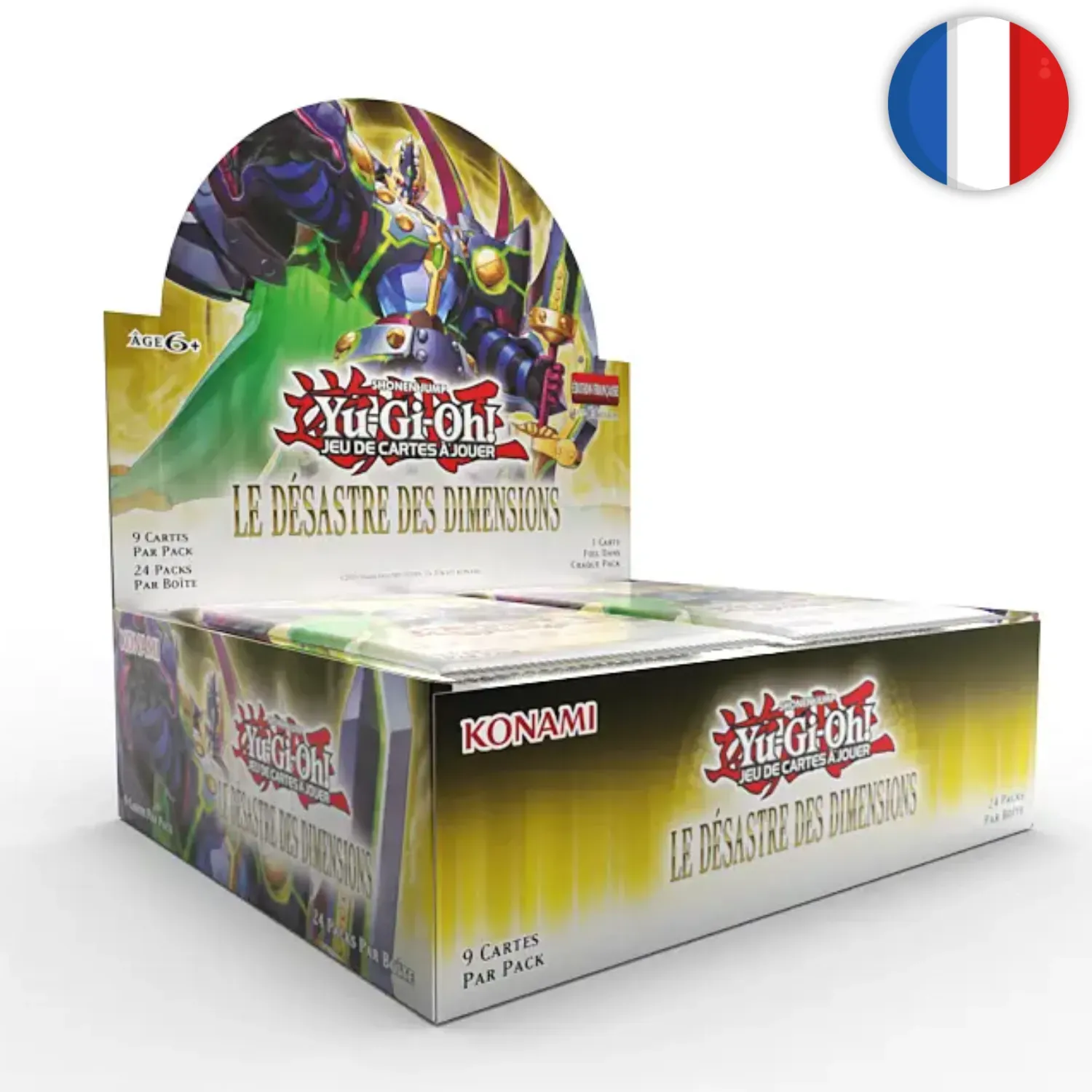 🟣[𝗣𝗥𝗘𝗖𝗢] Yu-Gi-Oh! (FR) - Boîte de 24 Boosters - Le Désastre des Dimensions