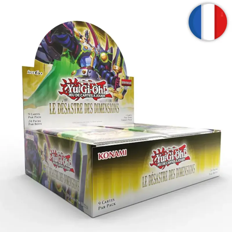 Yu-Gi-Oh! (FR) - Boîte de 24 Boosters - Le Désastre des Dimensions