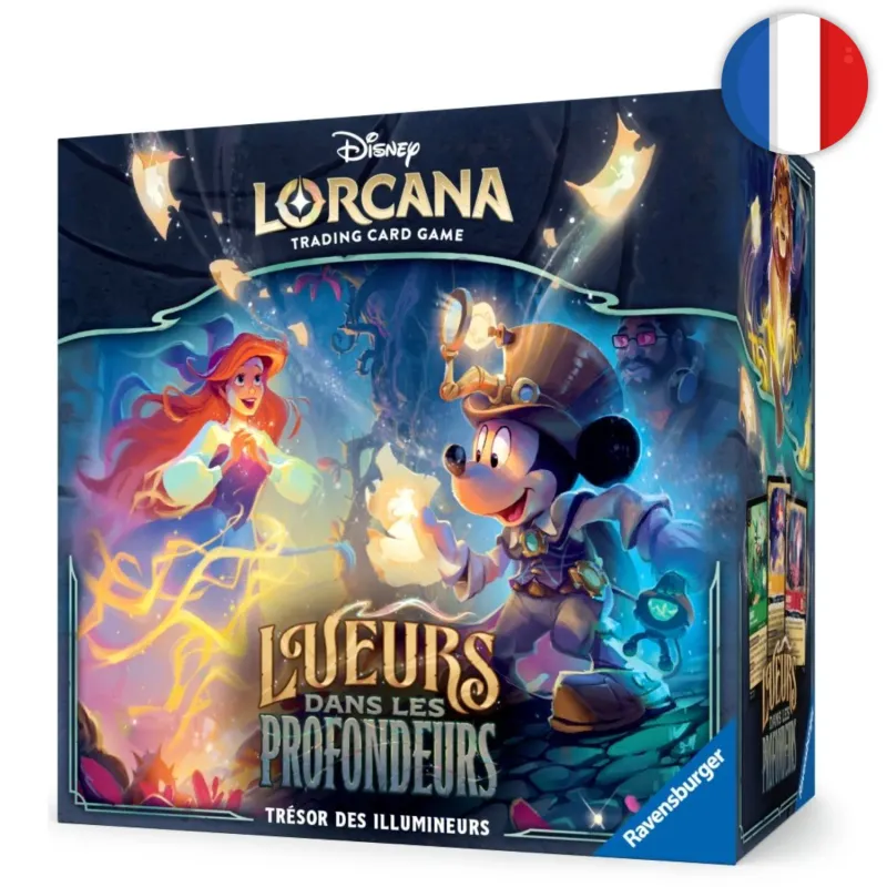 🟣[𝗣𝗥𝗘𝗖𝗢] Lorcana (FR) - Trésor des Illumineurs (Trove pack) - CHAP10 Lueurs dans les Profondeurs