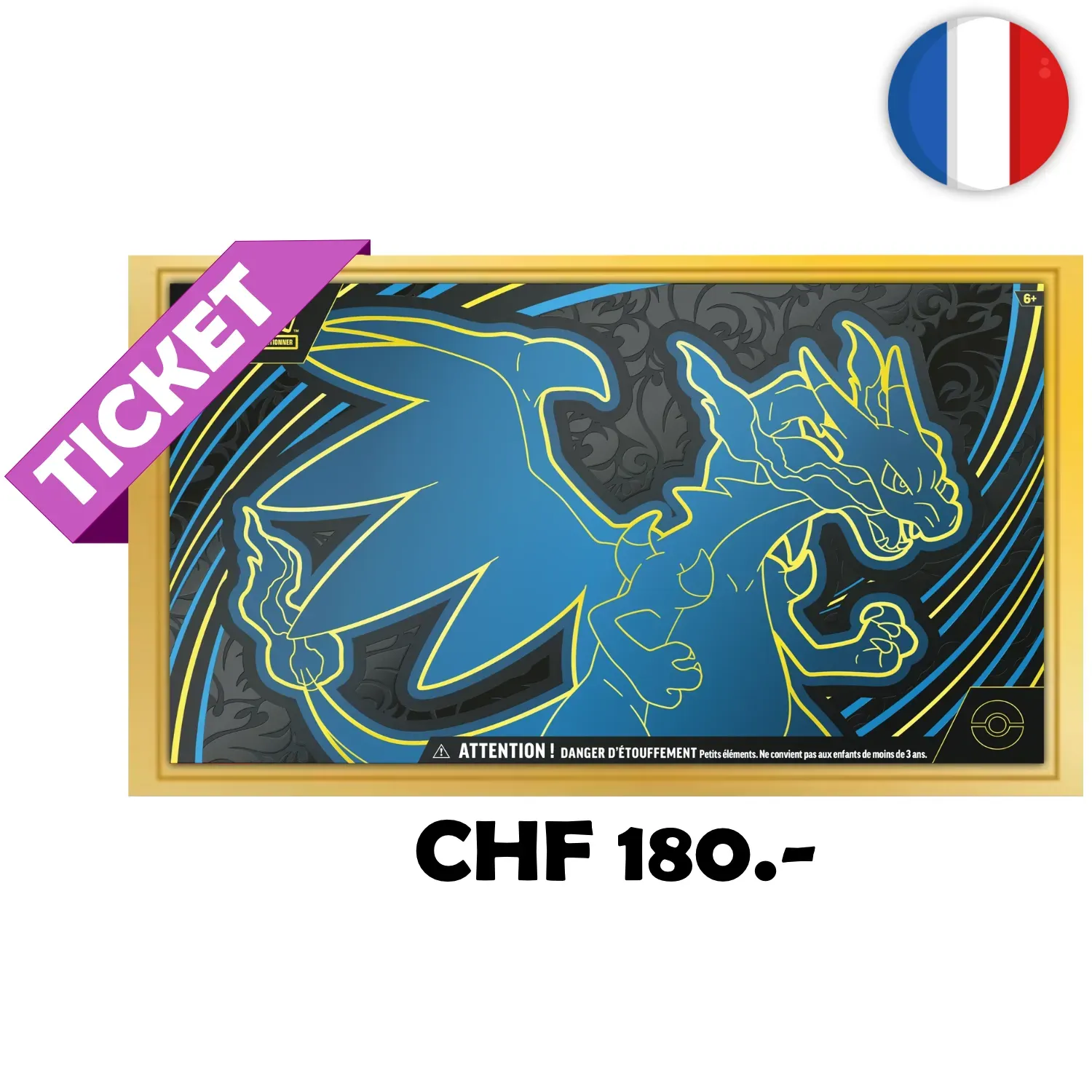 Pokémon (FR) - Ticket coffret Collection Ultra-Premium Méga‑Dracaufeu X‑EX