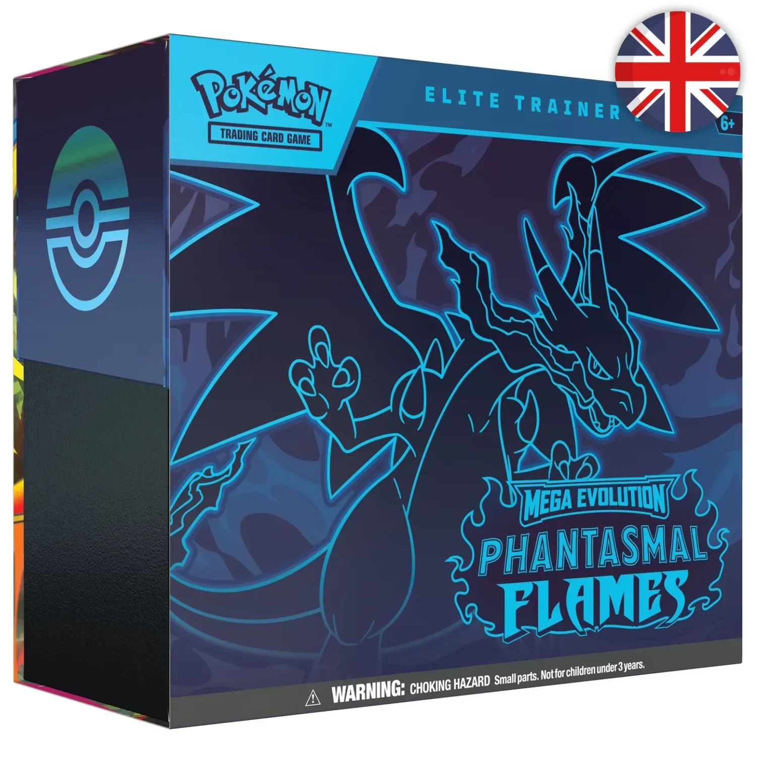 🟣[𝗣𝗥𝗘𝗖𝗢] Pokémon (EN) - ETB Coffret Dresseur d&#39;Élite - ME02 Flammes Fantasmagoriques