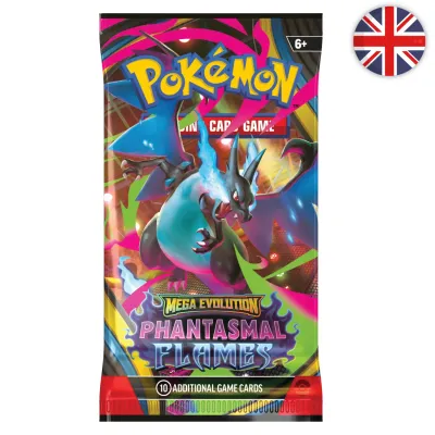 🟣[𝗣𝗥𝗘𝗖𝗢] Pokémon (EN) - Booster à l&#39;unité - ME02 Flammes Fantasmagoriques