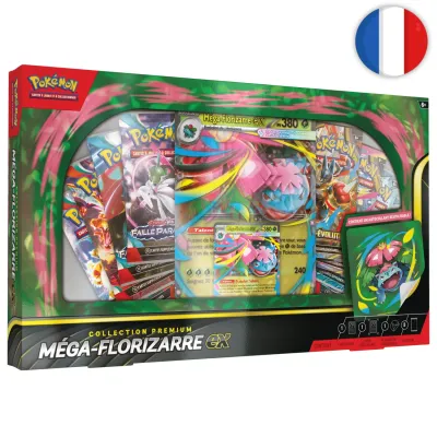 🟣[𝗣𝗥𝗘𝗖𝗢] Pokémon (FR) - Collection Premium Méga-Florizarre EX