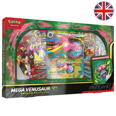 🟣[𝗣𝗥𝗘𝗖𝗢] Pokémon (EN) - Collection Premium Méga-Florizarre EX