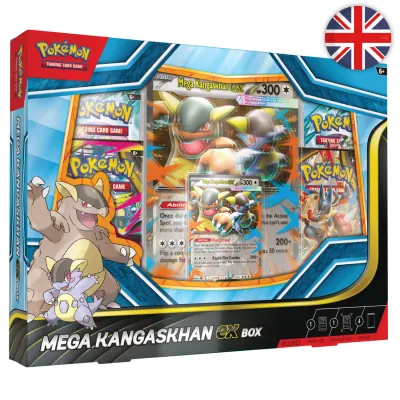 🟣[𝗣𝗥𝗘𝗖𝗢] Pokémon (EN) - Coffret Méga-Kangourex‑ex
