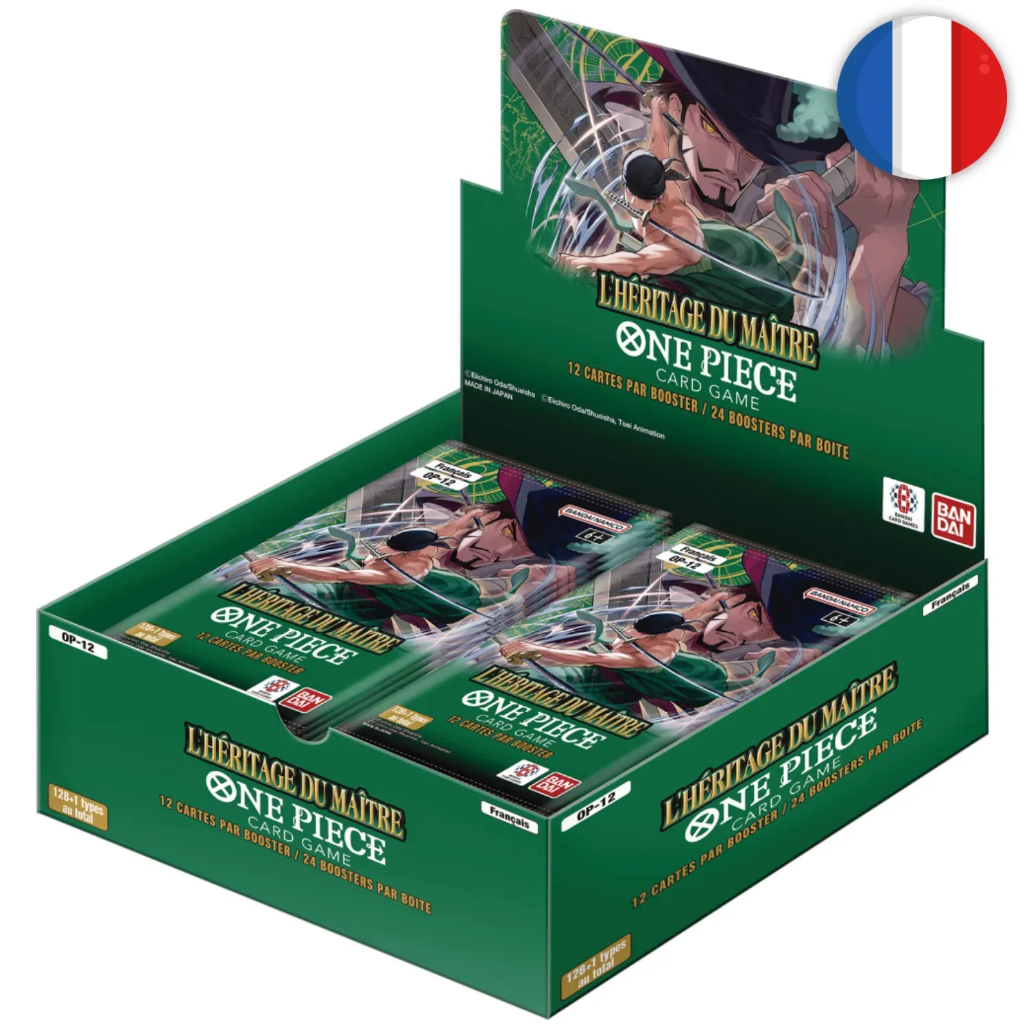 One Piece (FR) - Display de 24 boosters - OP12 L&#39;héritage du Maître