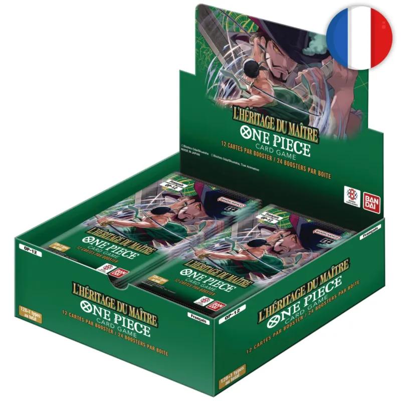 One Piece (FR) - Display de 24 boosters - OP12 L&#39;héritage du Maître