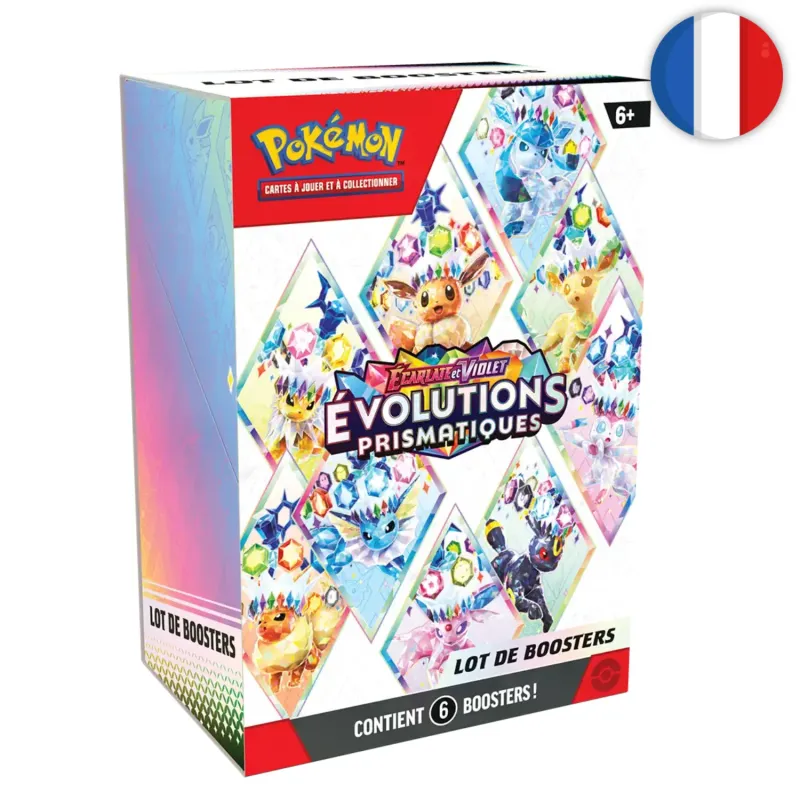 Pokémon (FR) - Bundles de 6 boosters - EV08.5 Évolutions Prismatiques