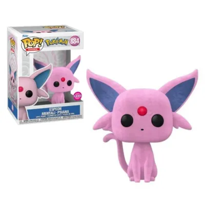 Pokémon - Funko POP Games N° 884 - Mentali (Flocked)