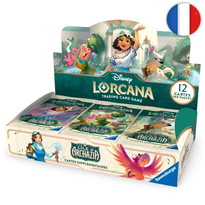 Lorcana (FR) - Display 24 boosters - CHAP7 L'Île d'Archazia