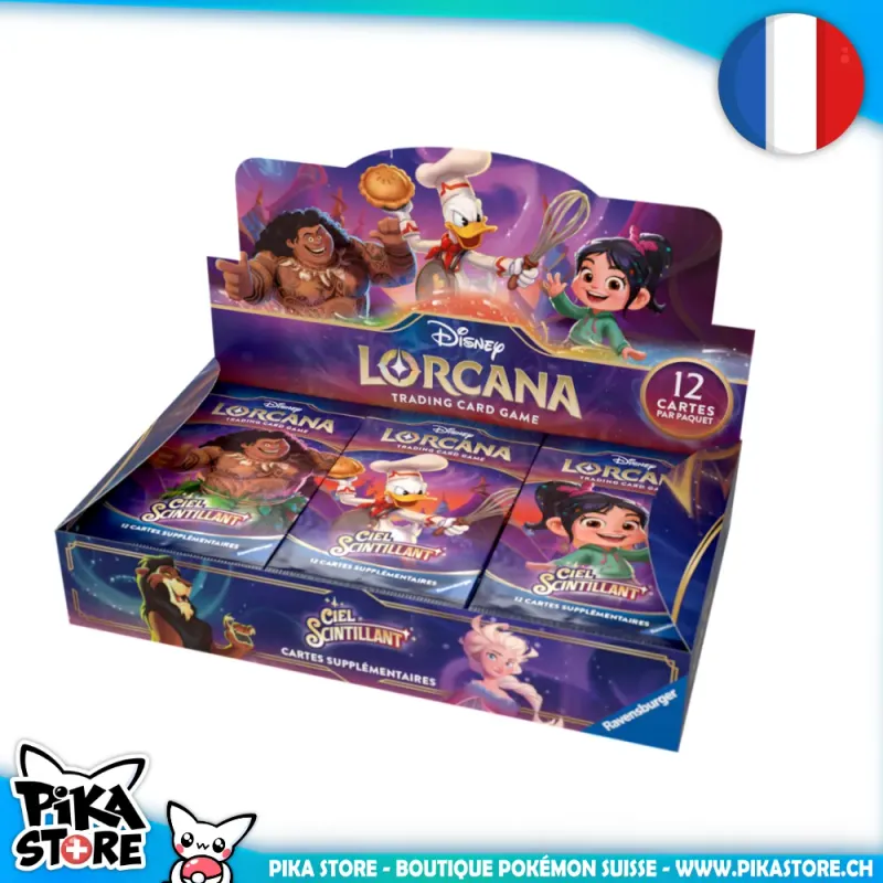 Lorcana (FR) - Display 24 boosters - CHAP5 Ciel Scintillant